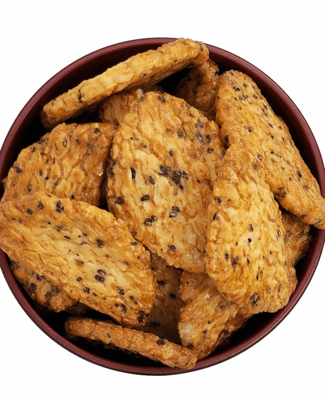 FA-53 Half Moon Sesame Rice Cracker