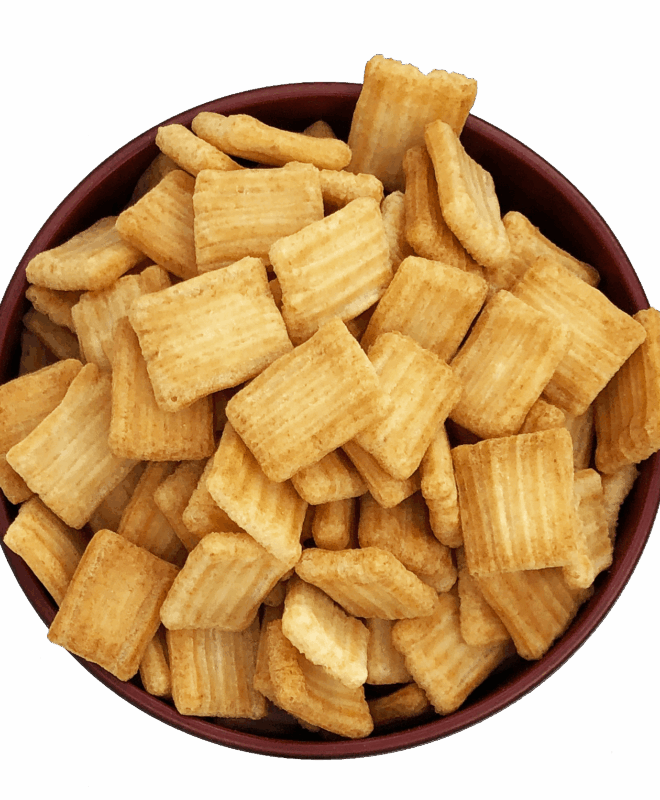 K-36 Square Shape Baked Rice Cracker