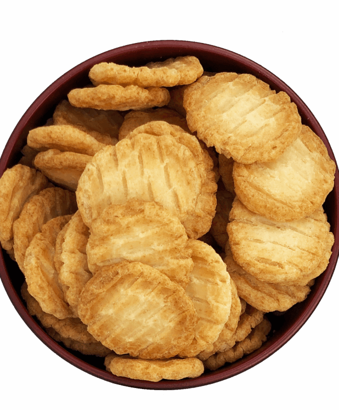K-98 Oval Shape Baked Rice Cracker
