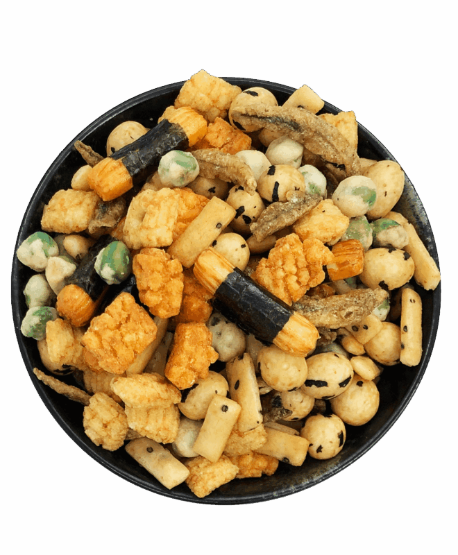 M-64 Mixed Rice Cracker with Dried Fish