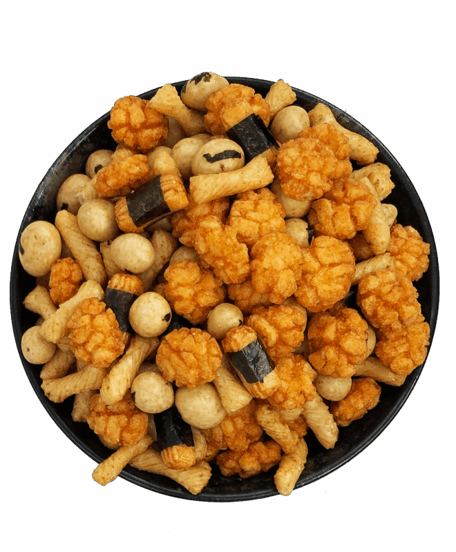 M-73 Mixed Rice Cracker with Coated Peanut